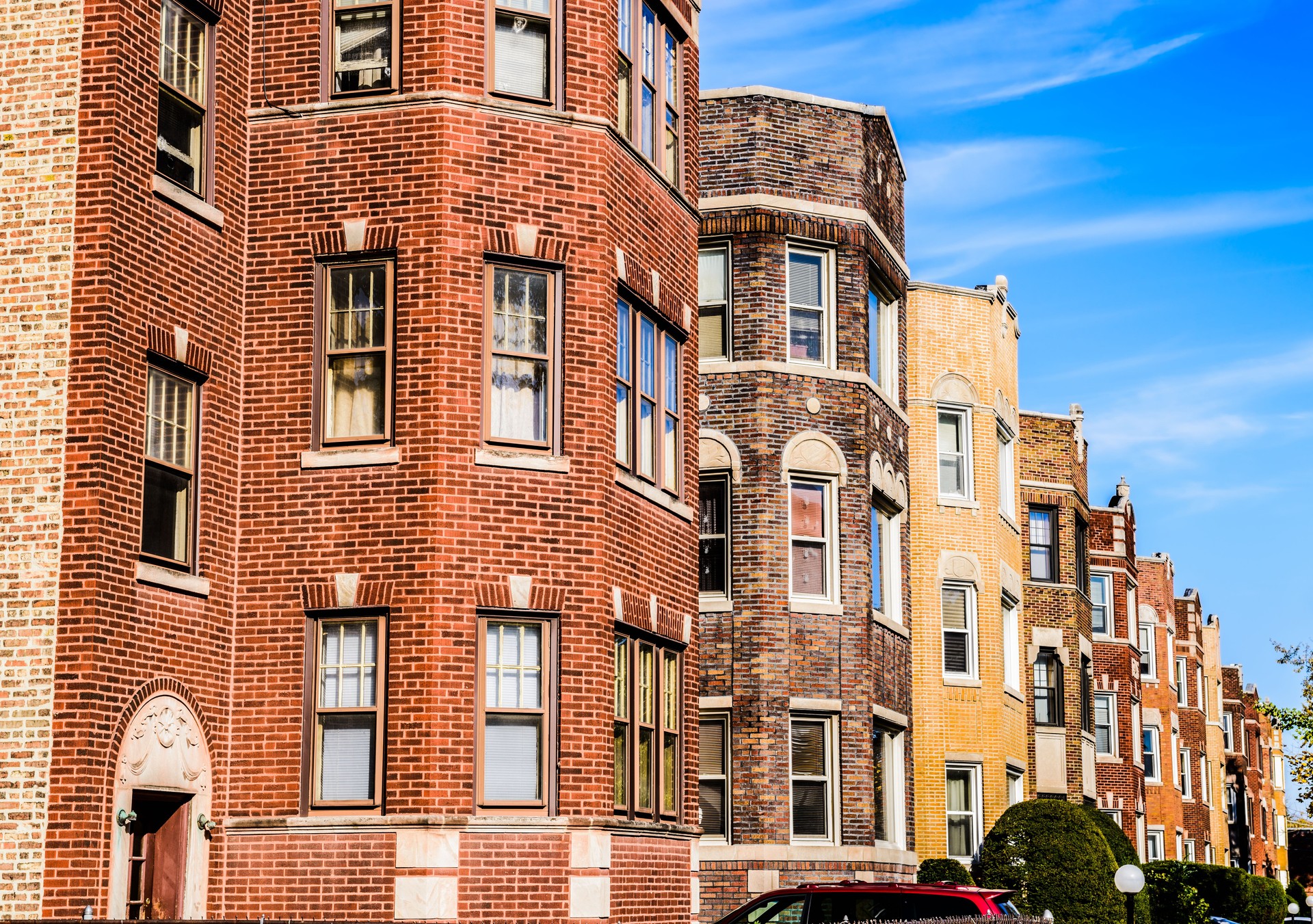 Edwardian flats in Calumet Heights, Chicago